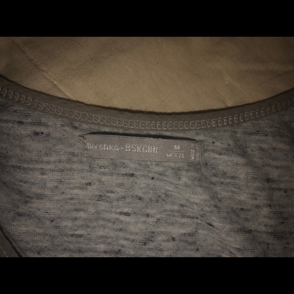 Grey long sleeve shirt Berska